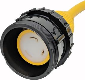 img 1 attached to 🔌 Parkworld 692019 Shore Power Adapter Cord: 50A Marine Plug SS2-50P to L5-30R RV 30A Female Receptacle (1.5FT)