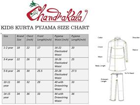 img 1 attached to 👬 Traditional Bollywood Wedding Boys' Clothing - Chandrakala KK101YEL4