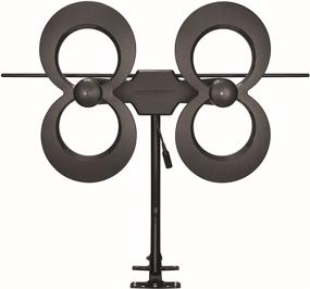 img 4 attached to Antennas Direct Clearstream 4Max TV Antenna, 70+ Mile Range, UHF/Vhf, Multi-Directional, Indoor/Outdoor, 📺 Attic Use, Mast Mounting with Pivoting Base, Hardware Included – C4MVJ, 4K Ready, Black