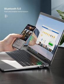 img 2 attached to 🔌 UGREEN USB Bluetooth адаптер: Bluetooth 5.0 Dongle для ПК, мини-размер, совместимость с Windows 10/8/7/XP - передавайте беспроводно с легкостью!