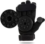 losenka skateboard gloves with sliders: longboard downhill slide gloves with slider puck set логотип