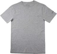 lucky brand heather sleeve t-shirt: trendy boys' tops, tees & shirts logo