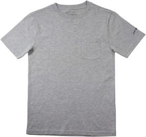 img 2 attached to Lucky Brand Heather Sleeve T-Shirt: Trendy Boys' Tops, Tees & Shirts