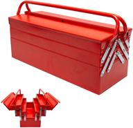 portable symmetrical toolbox clamshell multi function logo