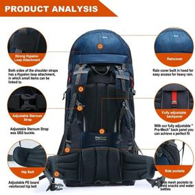 img 1 attached to TERRA PEAK Adjustable Backpack with Inclusive Features
