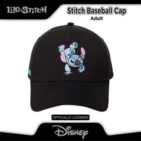 img 2 attached to 🧢 Disney Lilo & Stitch Women's Hat – Snap-Back Baseball Cap, Mom Hat with Enhanced SEO