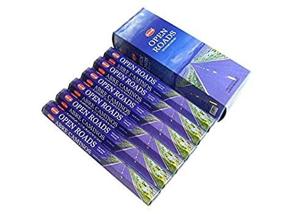 img 3 attached to 🛣️ Open Roads - Box of Six 20 Stick Tubes - Premium HEM Incense: Harness the Energy of Open Roads for Invigorating Atmosphere