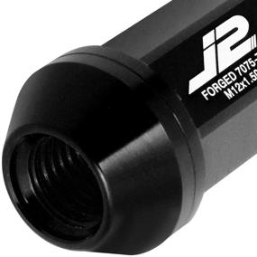 img 1 attached to J2 Engineering LN T7 014 15 BK Black Aluminum