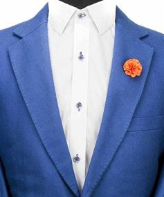 img 1 attached to 🍑 Peach Flower Lapel Pin/Brooch - Knighthood Bunch