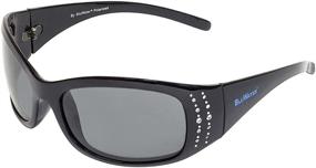 img 1 attached to BluWater Biscayene Polarized Sunglasses Rhinestone