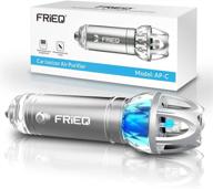 🌬️ frieq ionic car air purifier, freshener, and odor eliminator - effectively removes dust, pollen, smoke for auto or rv logo