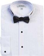 👔 gioberti collar tuxedo dress 2x large men's clothing - sleek style and comfort combined logo