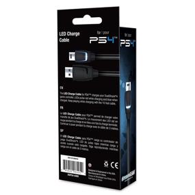 img 2 attached to DreamGEAR PS4 DualShock4 LED Charge Cable: Visible Charging Status - Illuminate Your Gaming Experience