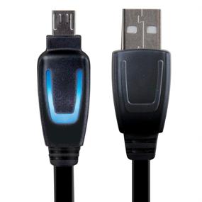 img 1 attached to DreamGEAR PS4 DualShock4 LED Charge Cable: Visible Charging Status - Illuminate Your Gaming Experience