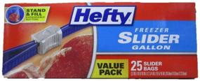 img 1 attached to Hefty One Zip Freezer Bag Gallon Size, 25 Count - Convenient Storage Solution for Freezing Foods