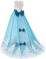 enchanting bow dream princess pageant dresses for girls' clothing logo