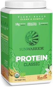 img 4 attached to 🌾 SUNWARRIOR Vanilla Organic Brown Rice Protein - 26.45 Ounce