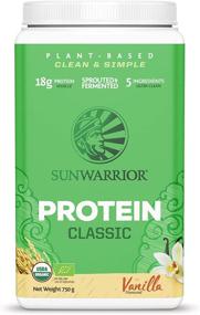 img 3 attached to 🌾 SUNWARRIOR Vanilla Organic Brown Rice Protein - 26.45 Ounce