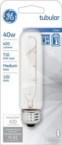 img 3 attached to 💡 GE Crystal Clear Incandescent Appliance Light Bulb - T10 Tubular, 40W, Soft White, Medium Base, 420 Lumens