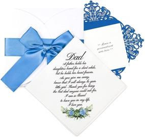 img 4 attached to Cherished Memories: Personalized Mother Daughter Wedding Handkerchief