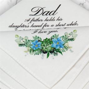 img 1 attached to Cherished Memories: Personalized Mother Daughter Wedding Handkerchief