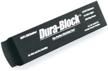 dura block af4413 black 3 radius sanding logo