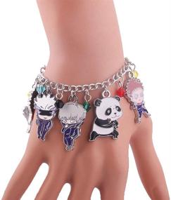 img 2 attached to JCvCX Anime Manga Series Jujutsu Kaisen 📿 Bracelet - Complete Themed Cosplay Charm Bracelet Set