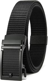 img 4 attached to Chaoren Boys Belts: Youth Nylon Golf Belts with Fully Adjustable Trim to Fit - Perfect for Teen Kids