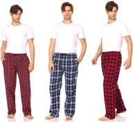 daresay super soft flannel bottoms pockets men's clothing and sleep & lounge logo
