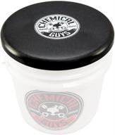 🪣 chemical guys iai519 bucket lid: premium quality and sleek black design logo