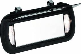 img 2 attached to 🔍 Большое зеркало с подсветкой Bell Automotive для козырька - модель 22-1-00449-8