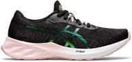 asics womens roadblast running graphite logo