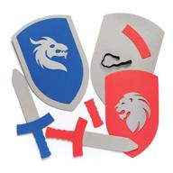набор для детей меч и щит от baker ross логотип