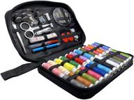 🧵 portable hnxazg sewing kit with 86 diy sewing accessories, 24 colors of sewing thread, 40 sewing pins - ideal sewing kits for adults, travel sewing kit logo