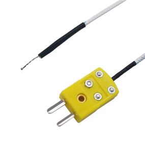 img 2 attached to TWTADE 5pcs 3M K Type 🌡️ Mini-Connector Thermocouple Temperature Probe Sensor: Measure Range -50~350°C