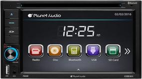 img 4 attached to 🚗 Плеер для автомобиля Planet Audio P9628B: Bluetooth, громкоговоритель, сенсорный экран 6,2 дюйма, проигрыватель MP3/CD/DVD, USB/SD/AUX, приемник радио AM/FM