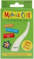 🎨 makin's usa clay air for crafts - white, 120gm: a must-have for creative projects logo