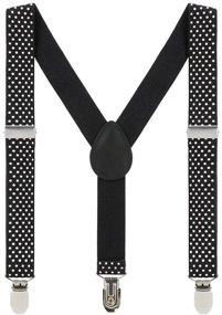 img 3 attached to 👶 Набор подтяжек и галстука для мальчиков и девочек с регулировкой - улучшает стиль и комфорт