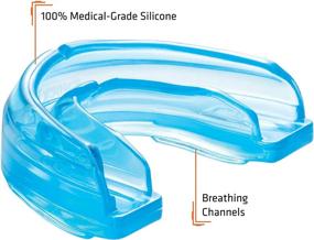 img 4 attached to 🦷 Ultimate Protection for Youth: Shock Doctor Braces Strapless Mouth Guard