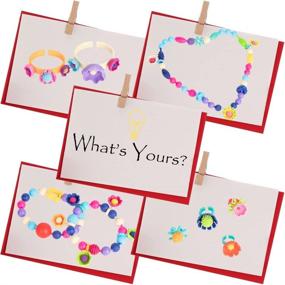 img 1 attached to 📿 Creative Pop Beads Jewelry Making Kit: Fun Arts & Crafts for All Ages