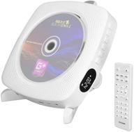 🎵 versatile cd player with bluetooth speaker, usb and fm radio - portable, wall mountable, remote controlled logo