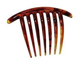 img 1 attached to French Twist Comb Tortoise Shell