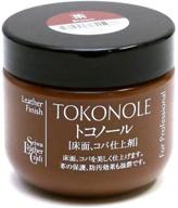 seiwa tokonole burnishing gum for brown leather finish (120g) logo