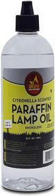 img 4 attached to 🌼 Citronella Scented Lamp Oil: Powerful 32oz Paraffin Repellent for Insects & Mosquitoes - Ideal for Indoor & Outdoor Lanterns, Torches, Oil Candles - Smokeless and Odorless!