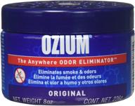 🌬️ large ozium 806326 gel 8oz - smoke &amp; odors eliminator logo
