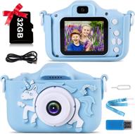 camera unicorn toddler digital birthday logo