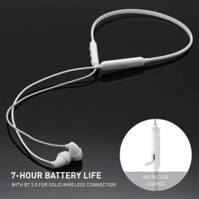 img 1 attached to 🎧 Wireless Earbuds for Sleep and Relaxation - Silicone, Lightweight, Compact Earphones with Noise Isolation - Ideal for ASMR, Travel, Meditation, Binaural - White