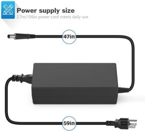 img 1 attached to 693711-001 677774-001 HP EliteBook 745 820 840 850 G1 G2 AC Adapter Charger; Probook 430 440 450 455 G1 G2; HP G42 G50 G56 G60 G61 G62 G71 G72 Power Cord
