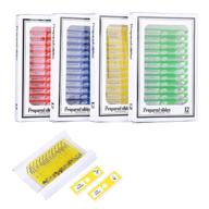 🔬 48pcs kids plastic prepared slides for microscope - animals, insects, plants, flowers - sample specimens for basic biological science education logo