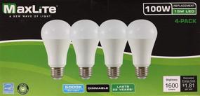 img 3 attached to 💡 MaxLite Dimmable Bulb Daylight 5000K: Efficient Lighting Solution with Adjustable Brightness